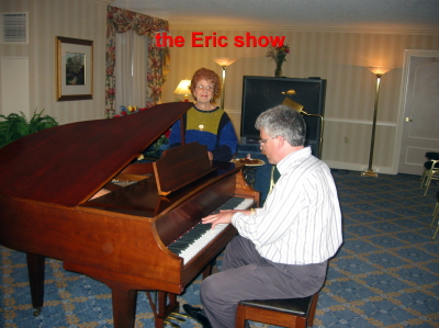 Eric entertains