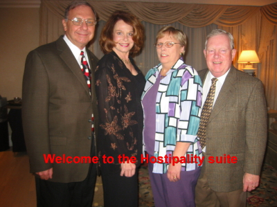 your hospitality suite hosts